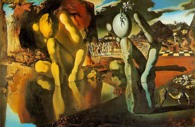 Salvador Dali - Narcissus átváltozásai